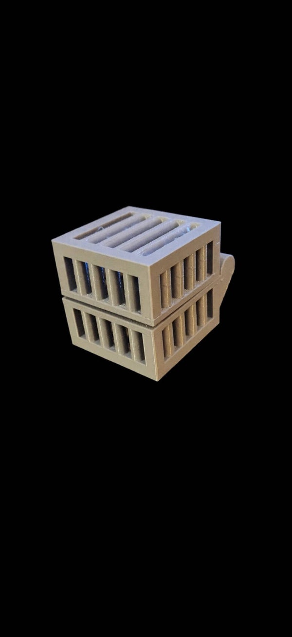 3D Printed Dice Jail - 2 Inch Square