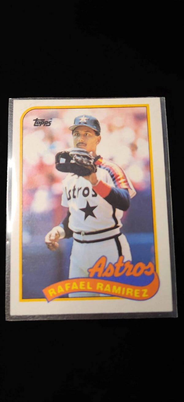 1989 Topps Rafael Ramirez baseball card