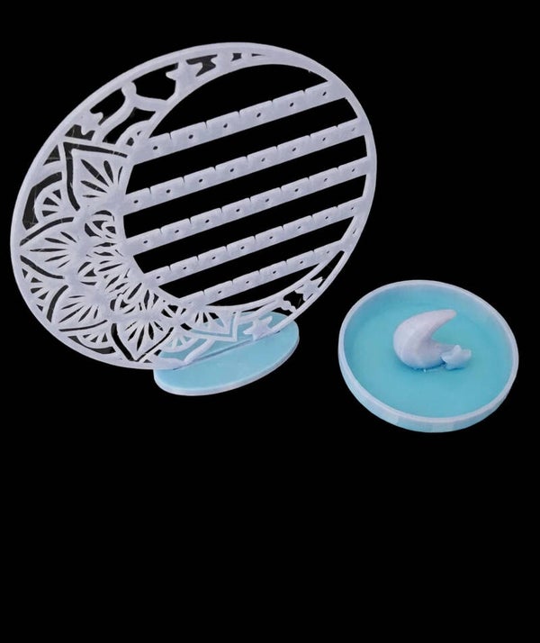 2pc Jewelry Organizer and ring tray