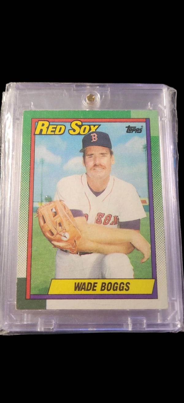 1990 Topps Wade Boggs baseball card