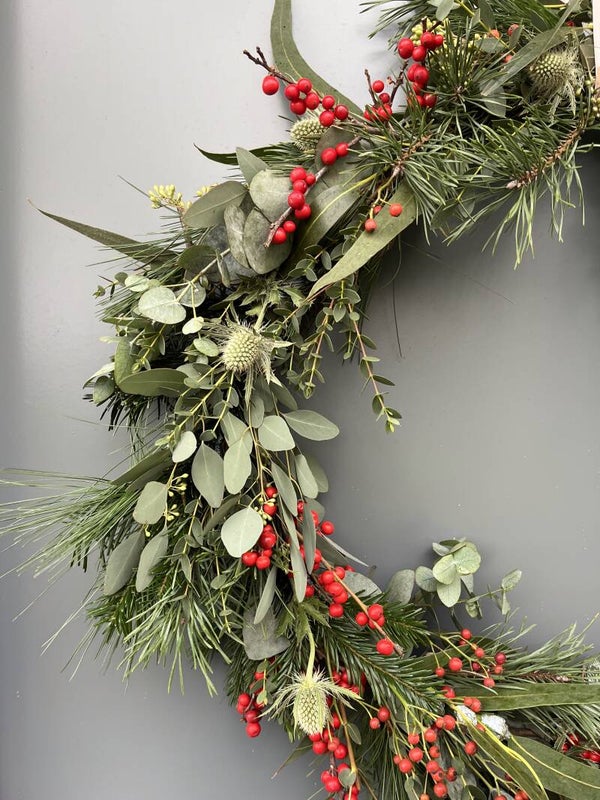Workshop kerstkransen maken