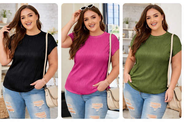 The Beautifully You Textured Tee