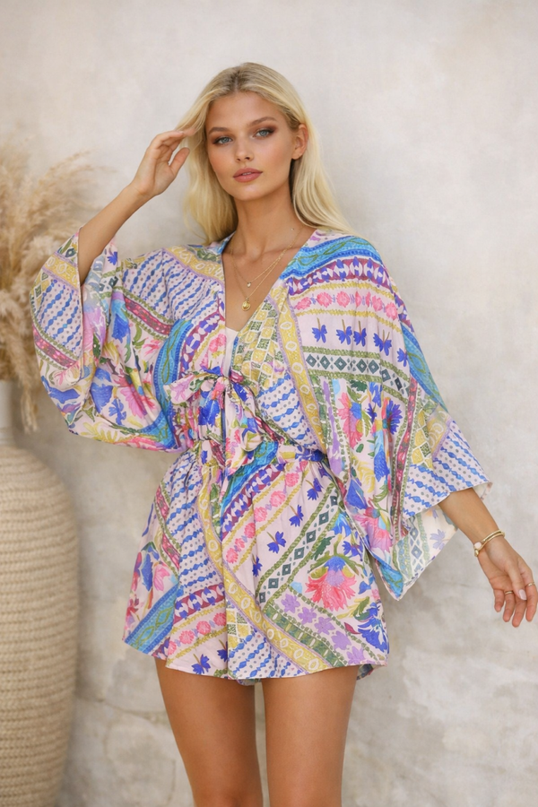 The Wildflower Boho Romper