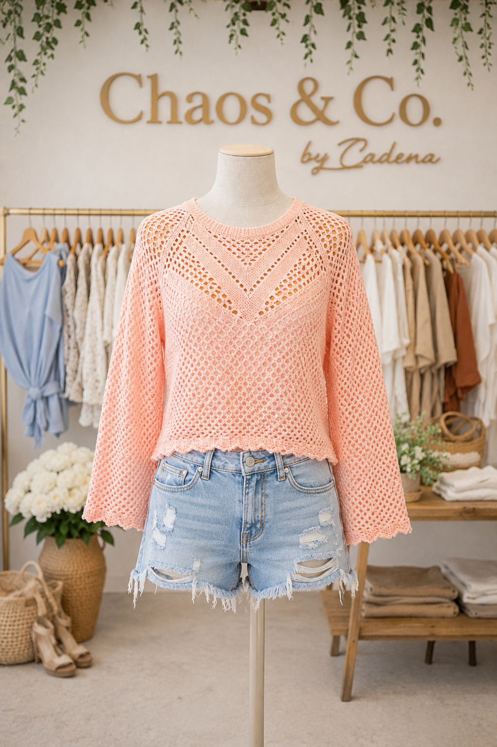 The Sweet Escape Crochet Sweater