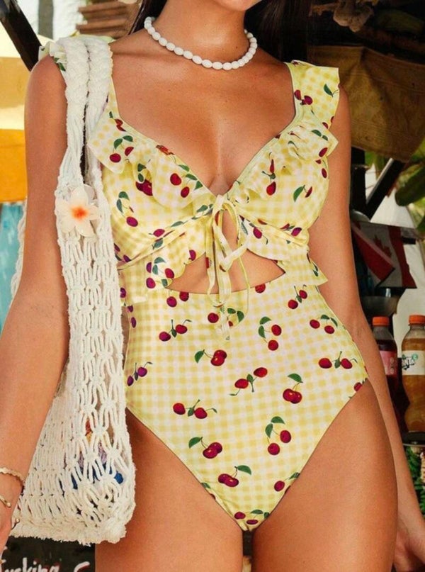The Cherry Picnic Monokini 🍒