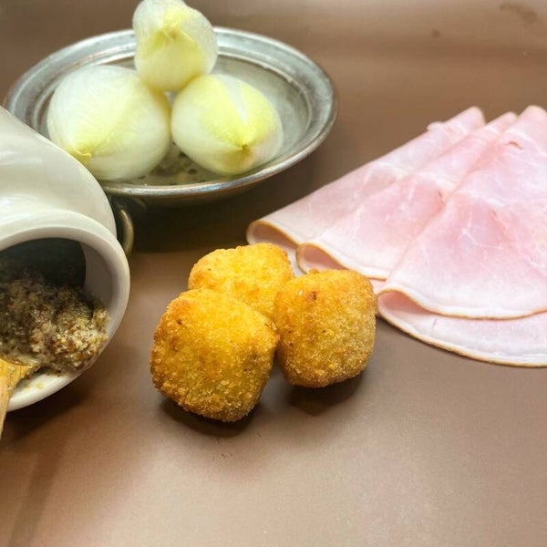 Croc'ket endive au jambon et à la moutarde en grain Prix/Kg