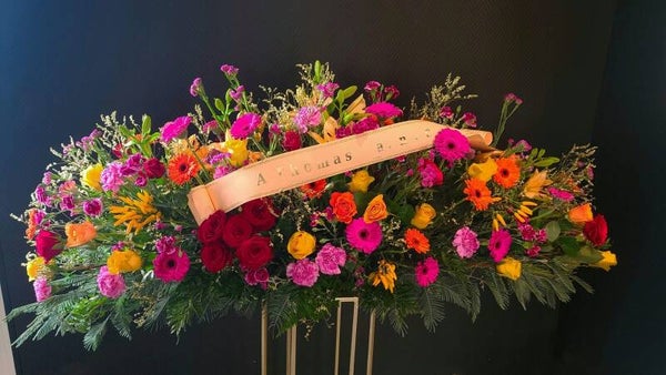 Dessus de cercueil coloré