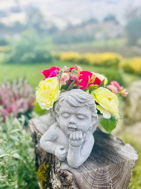 Composition fleurs artificielles