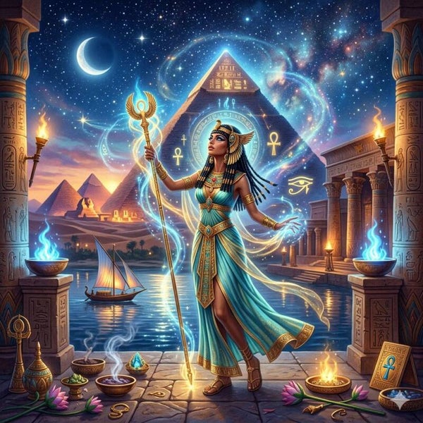 Oracle of the Eternal Nile by Ari_ai - 70x70