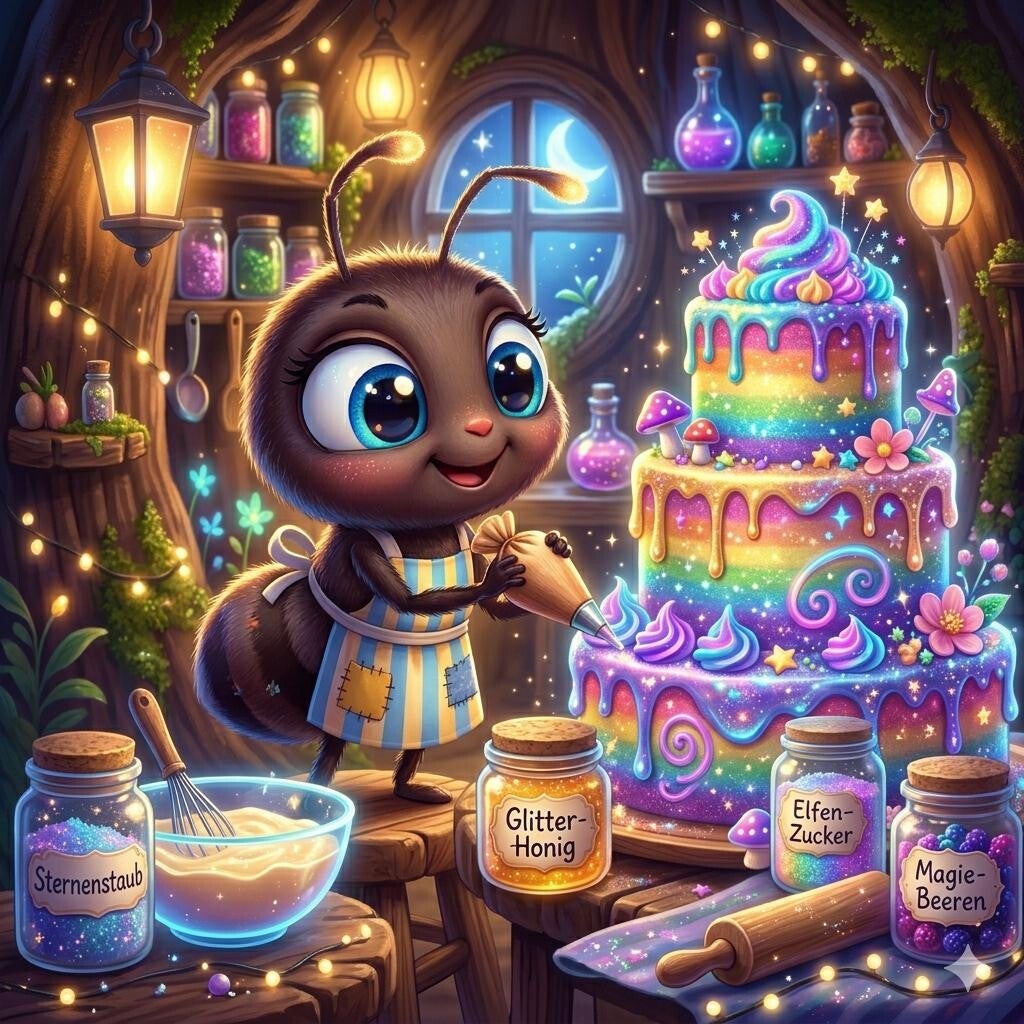 Baking Dreams in Starlight by Ari_ai - 60 x 60