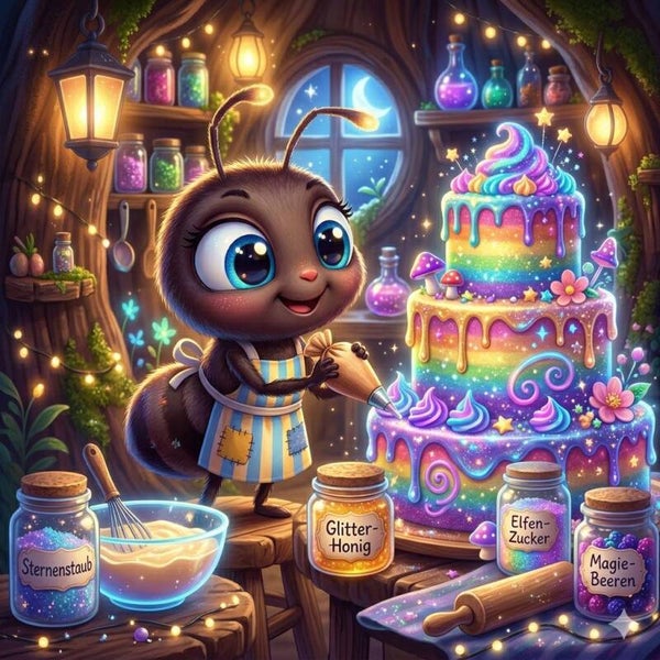 Baking Dreams in Starlight by Ari_ai - 60 x 60