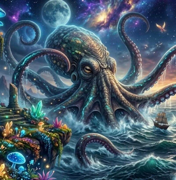 Abyssal Sovereign by Ari_ai - 80 x 80