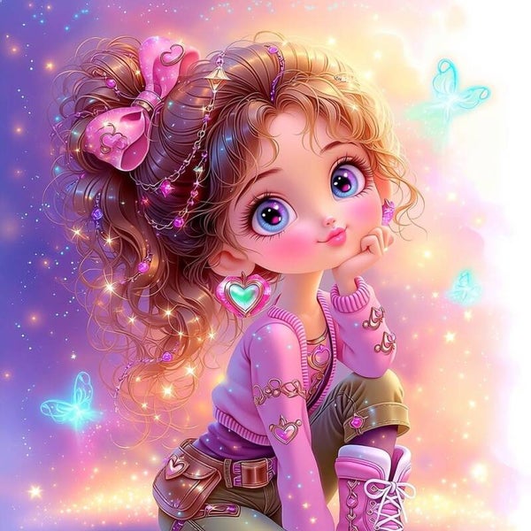 A Little Heart Full of Magic by Ari_ai - 60 x 60