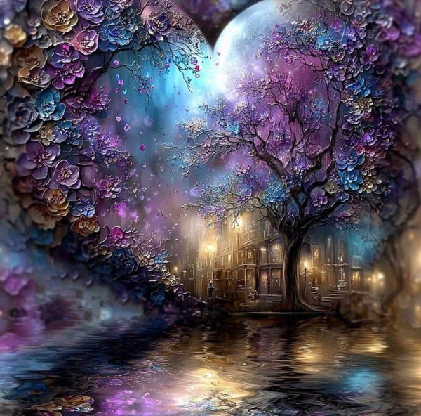 Where Love Still Glows by DPK - 80 x 80