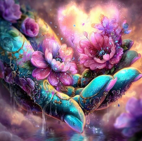 Held with Care by DPK - 80 x 80