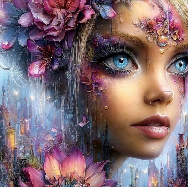 Silent Beauty by DPK - 80 x 80