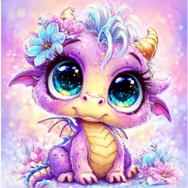 Blossom Ember by DPK - 50x50