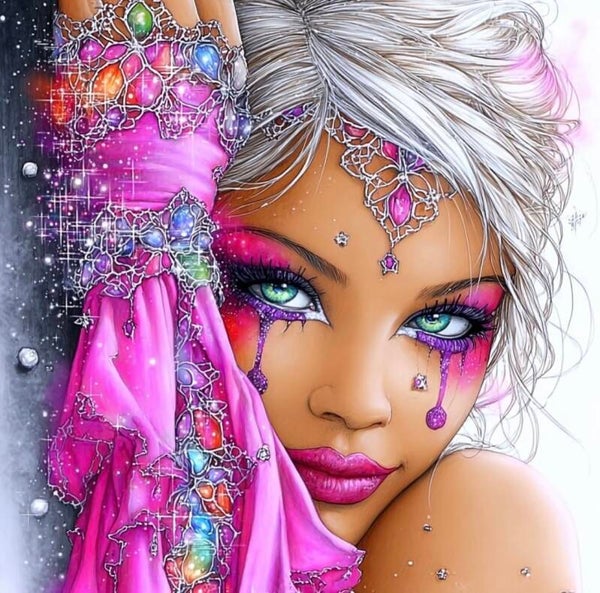 Mystic Jewel by DPK - 70 x 70