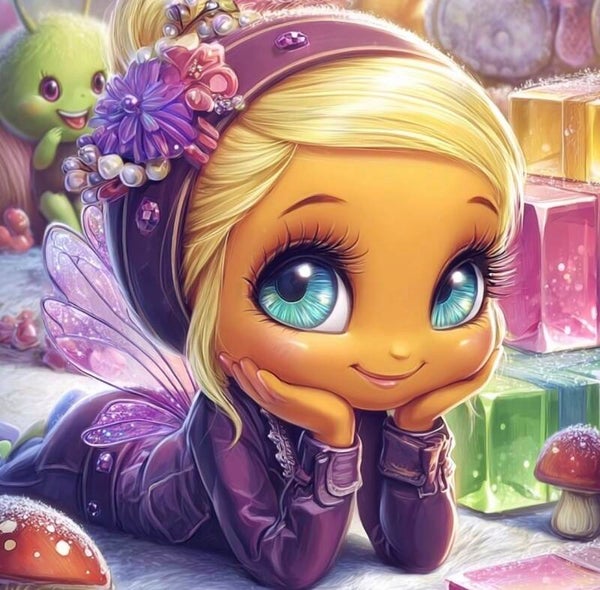 Tiny Magic Wings by DPK - 50x50