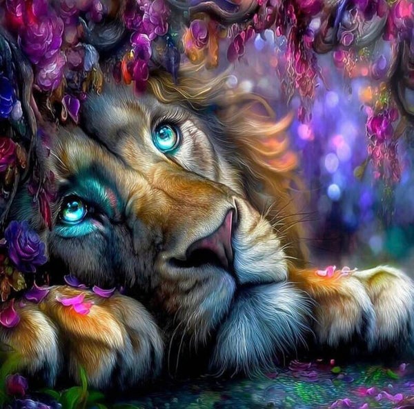 Soul of the Lion by DPK - 80 x 80