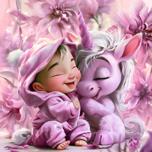 Yumi & Twinkle by DPK - 60 x 60