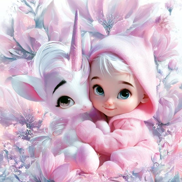 Lumi & Snowy by DPK - 50x50