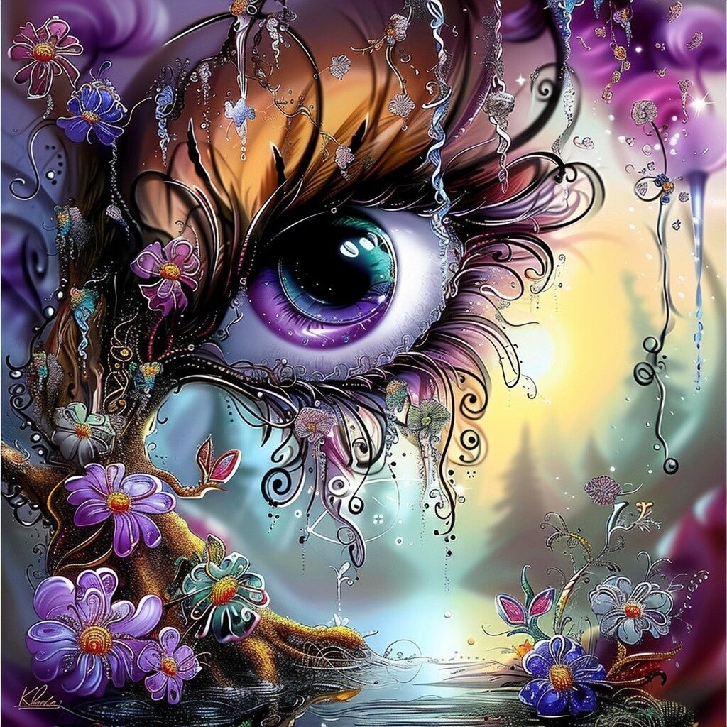Eye of Enchantment by Ari_ai - 60 x 60
