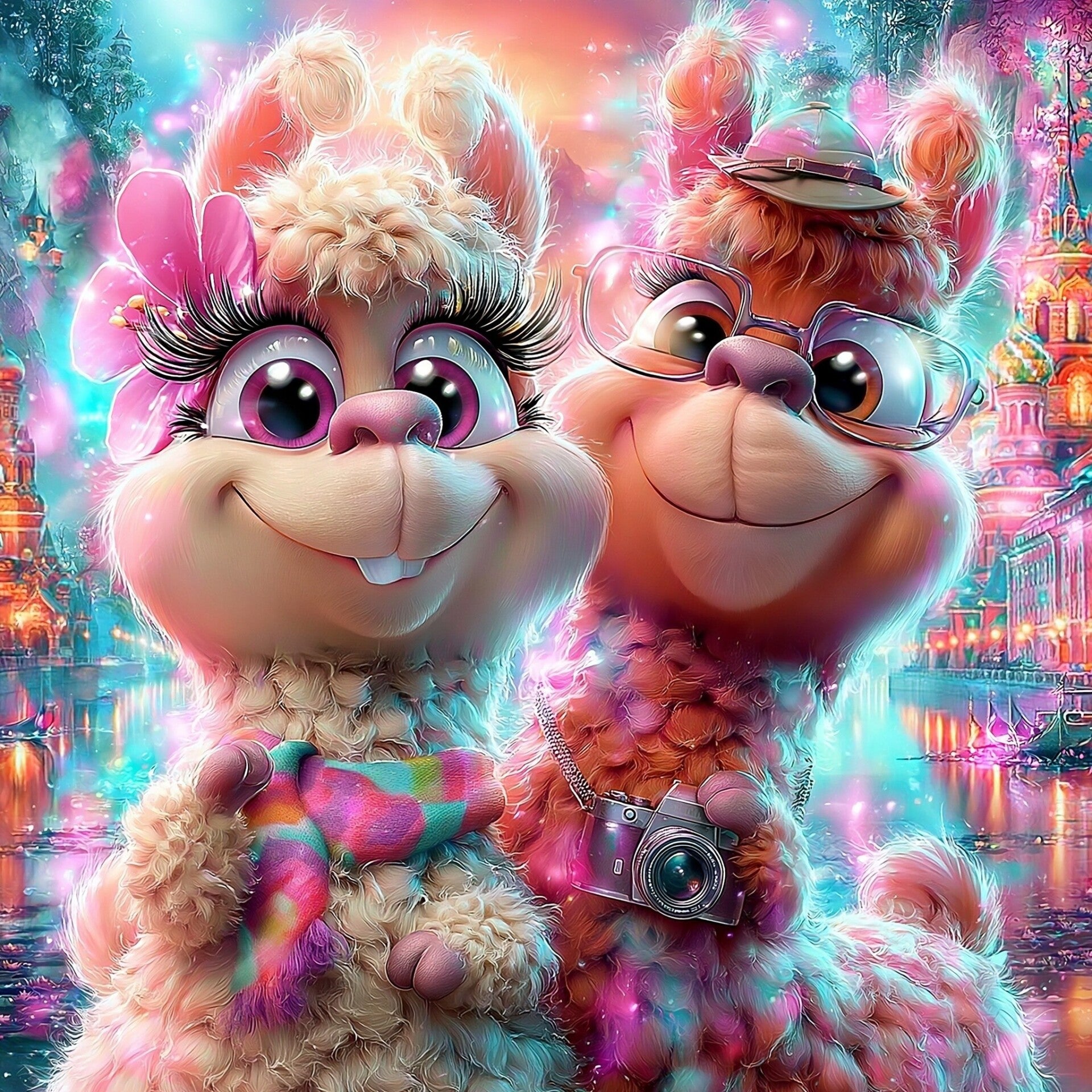 Tourist Trouble by DPK - 60 x 60