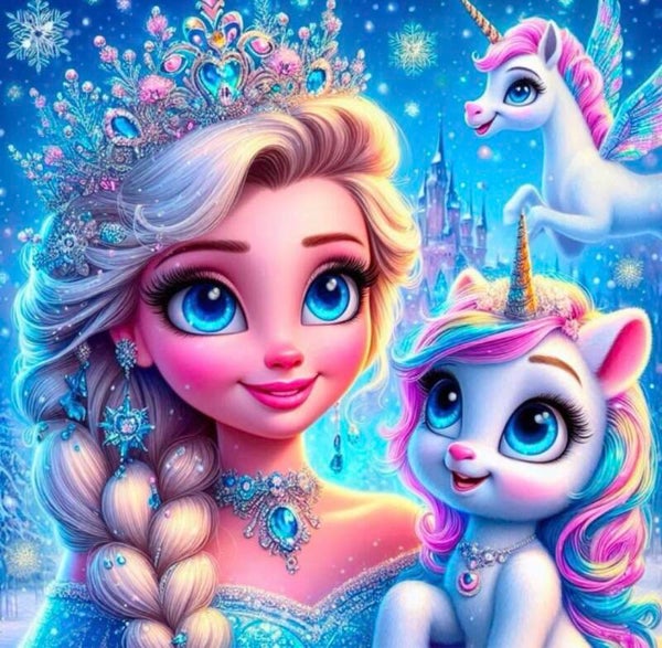 Chrystal Winter Dreams by DPK - 70 x 70