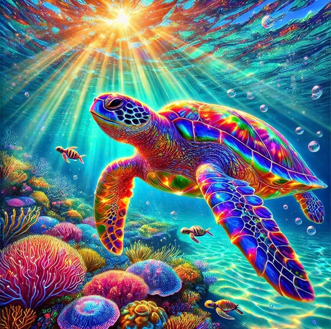 Ocean Jewel by DPK - 80 x 80