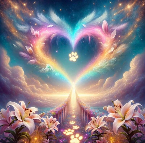 Rainbow Bridge by DPK - 70 x70