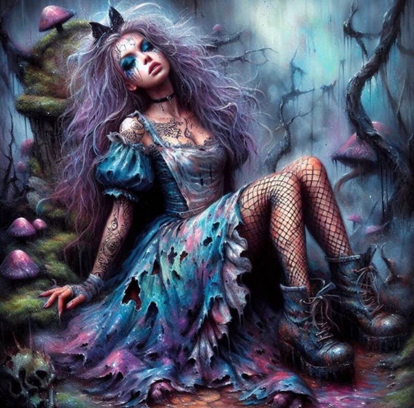 Lost in Wonderland by DPK - 80 x 80