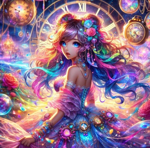 The Time Traveler by DPK - 80 x80