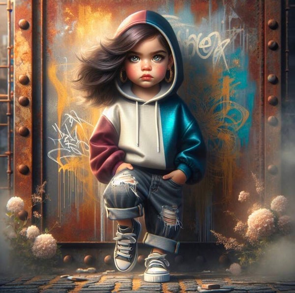 Tiny Menace by DPK - 60 x 60