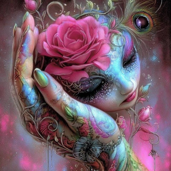 Bloom She Keeps by DPK - 70x70