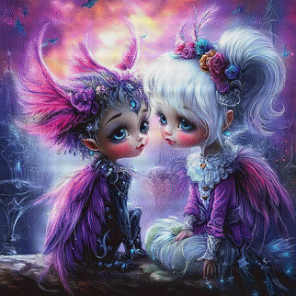 Whispering Souls by DPK - 80x80 - 196 Farben