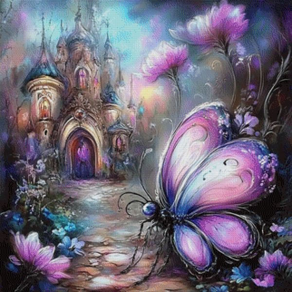 Whispers of the Hidden Garden by DPK 80 x 80 - 188 Farben