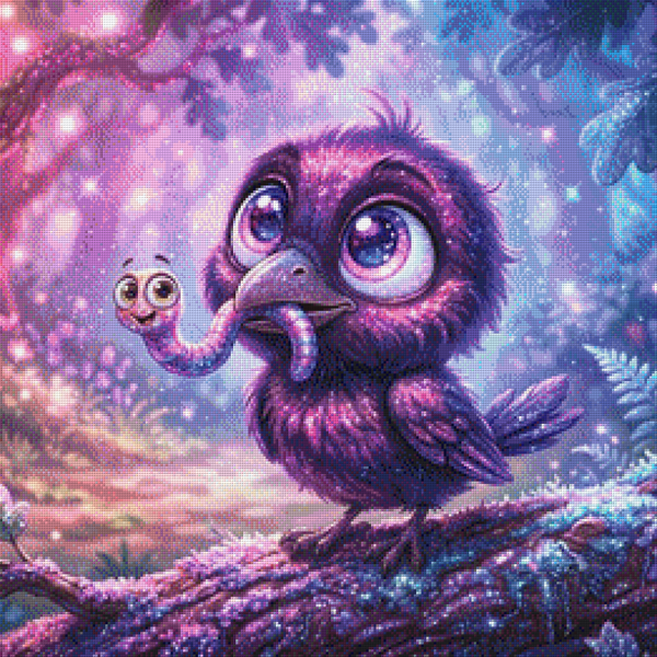 The Sweetest Little Hunter by Ari_ai - 65 x 65 - 120 Farben