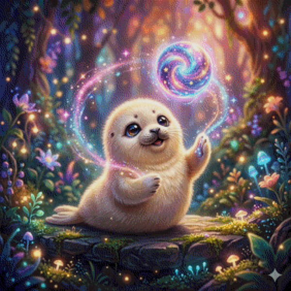 Little Star Seal by Ari_ai - 70x70 - 173 Farben