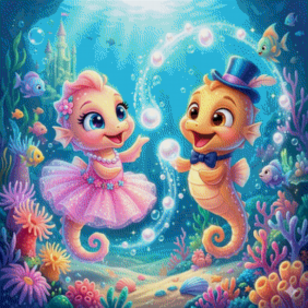 Sweet Bubble Dance by Ari_ai x 70 x 70 - 165 Farben