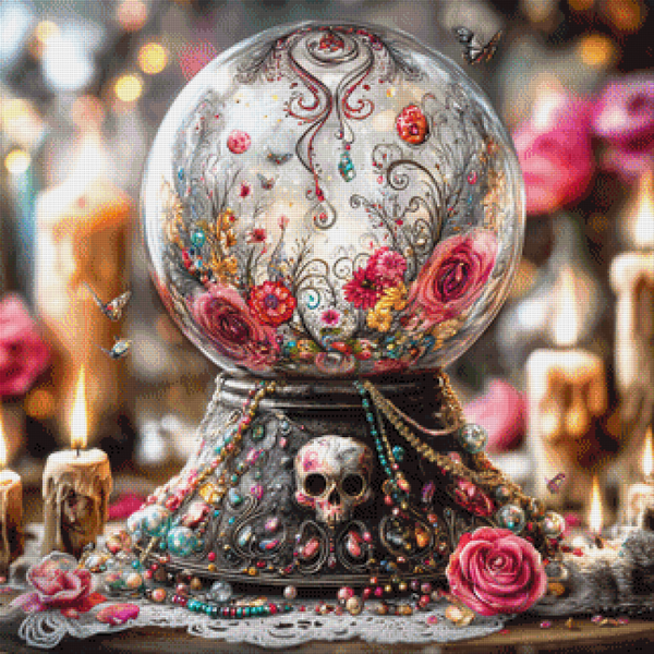 Crystal Prophecy by Lisa Morgan Ai - 80 x 80 - 166 Farben