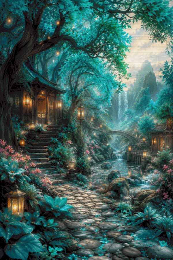 Latern Creek by DPK - 80 x 120 - 177 Farben