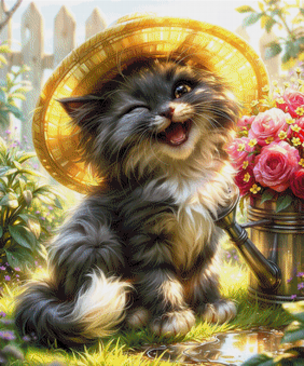 Sunny Paws by Lisa Morgan Ai - 70 x 84 - 234 Farben