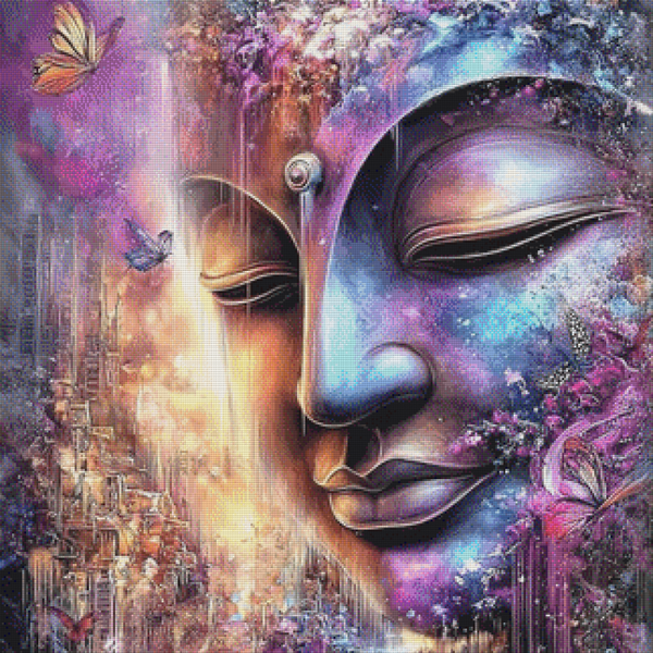 Where Silence Becomes Light by DPK - 80 x 80 - 187 Farben