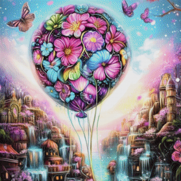 Dreams Drift Beyond by DPK - 70 x 70 - 199 Farben