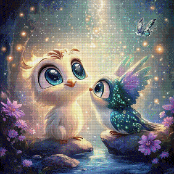 Spark of Friendship by Ari_ai - 70 x 70 - 169 Farben