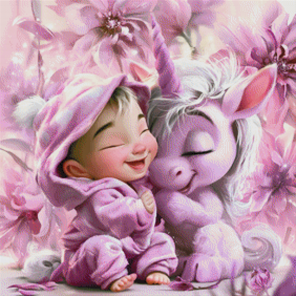 Yumi & Twinkle by DPK - 70 x 70 - 174 Farben