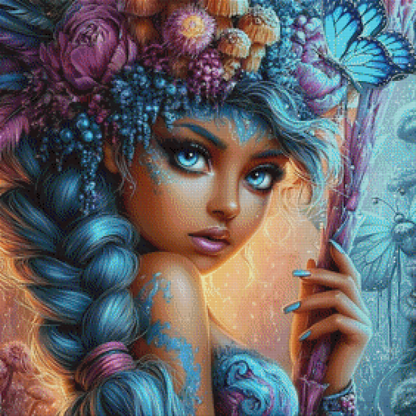 Azure Dreams by DPK - 70 x 70 - 184 Farben