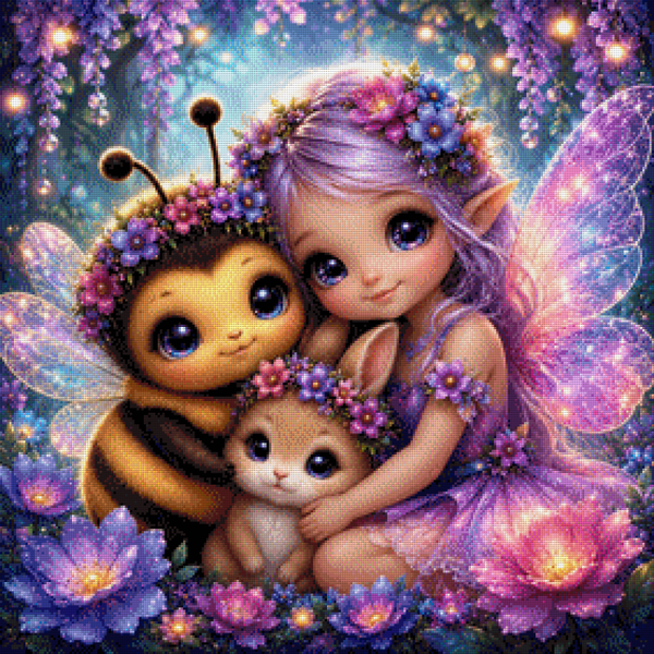 Charming Friends by DPK - 70 x 70 - 178 Farben