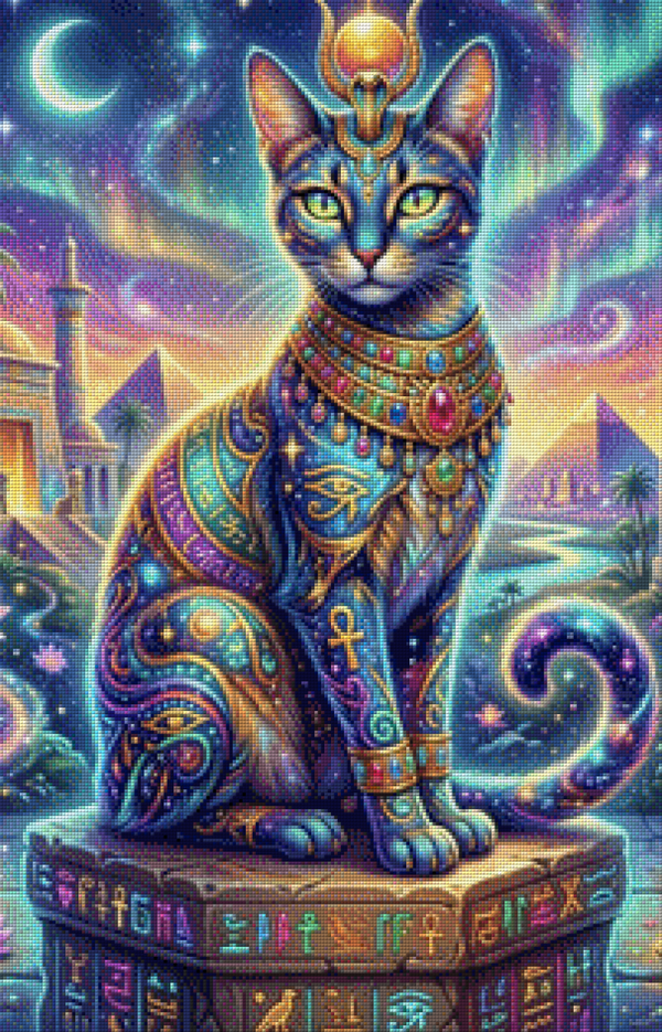 Pharaoh´s Guardian by Ari_ai - 50 x 78 - 167 Farben